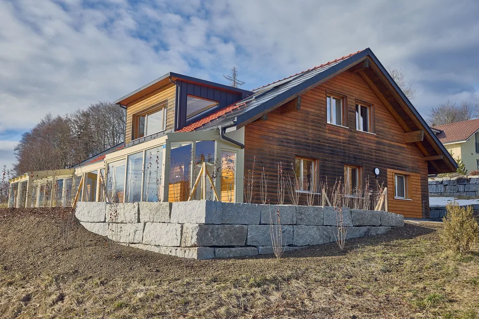 Quel panorama de montagne ! Vie moderne avec vue.