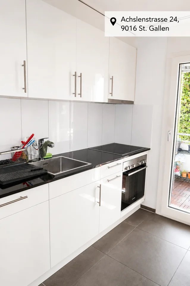 Moderne und helle 3.5-Zimmer-Wohnung mit Balkon