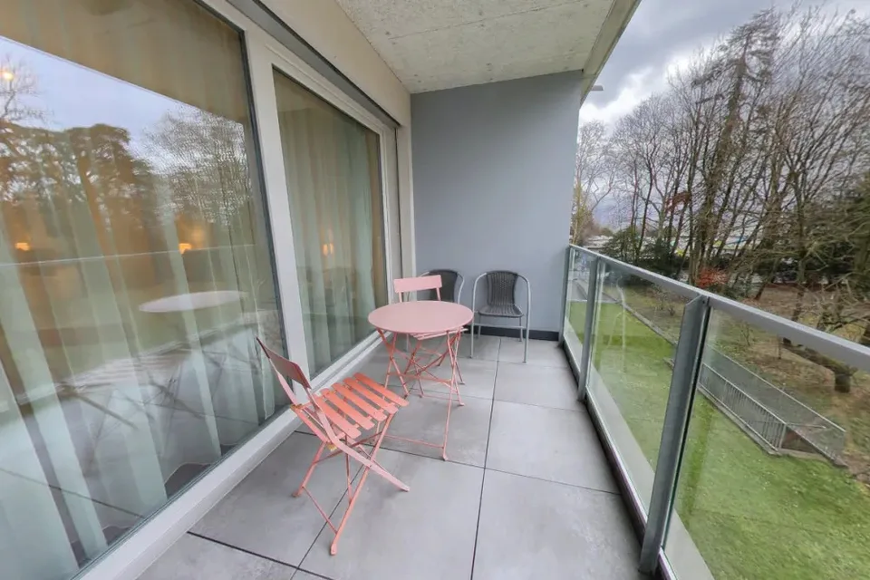 Charming 1-bed apartment with balcony in Morges