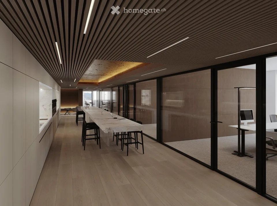 Bureaux modernes et luxueux (neuf) à Pfäffikon SZ 43m2 pour 1'323 CHF.- à 322m2 pour 9'150 CHF