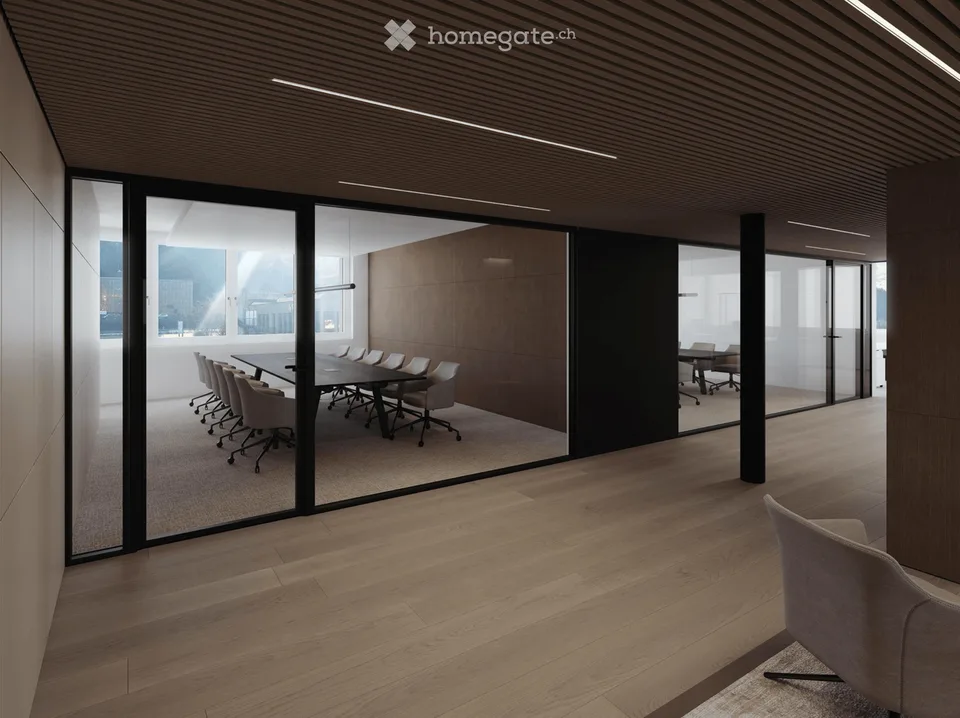 Bureaux modernes et luxueux (neuf) à Pfäffikon SZ 43m2 pour 1'323 CHF.- à 322m2 pour 9'150 CHF