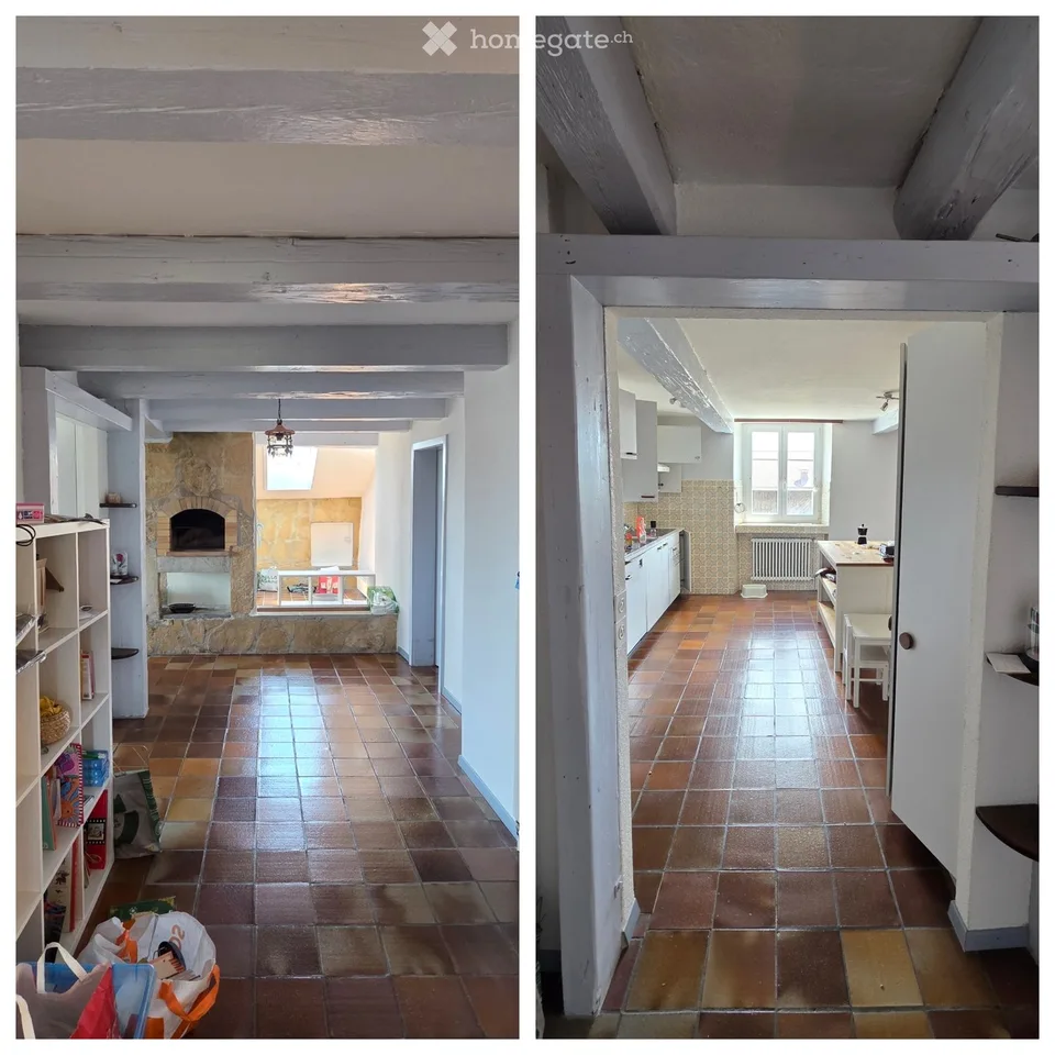 Geräumige 5.5-Zimmer-Wohnung mit viel Charme in Montfaucon
