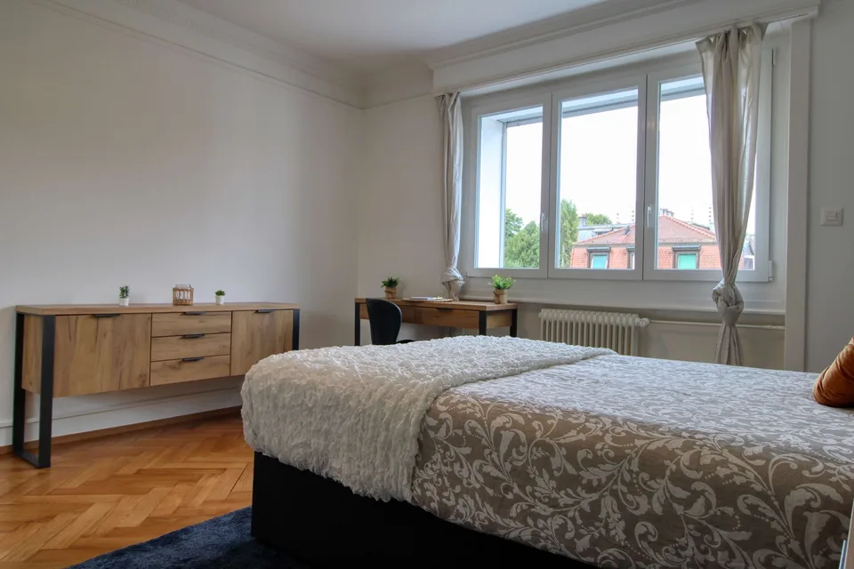 Coliving charmant dans la paisible Avenue de Béthusy à Lausanne