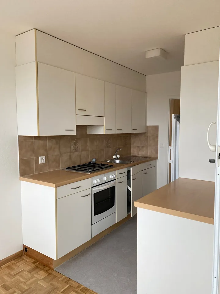 Appartement 3.5 pièces avec grand balcon et vue lointaine