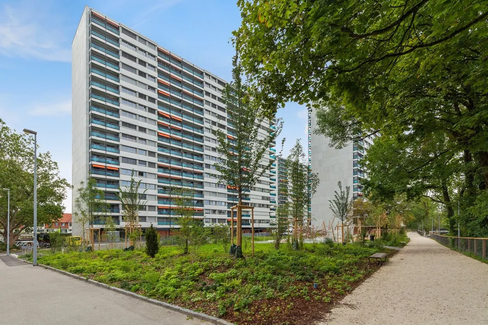 3.5-Zimmerwohnung mit grossem Balkon und Fernsicht