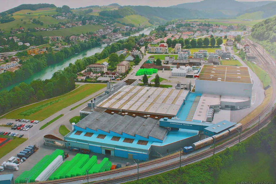Heller Gewerberaum Nähe Bahnhof Eglisau, ehemalige Mineralquelle