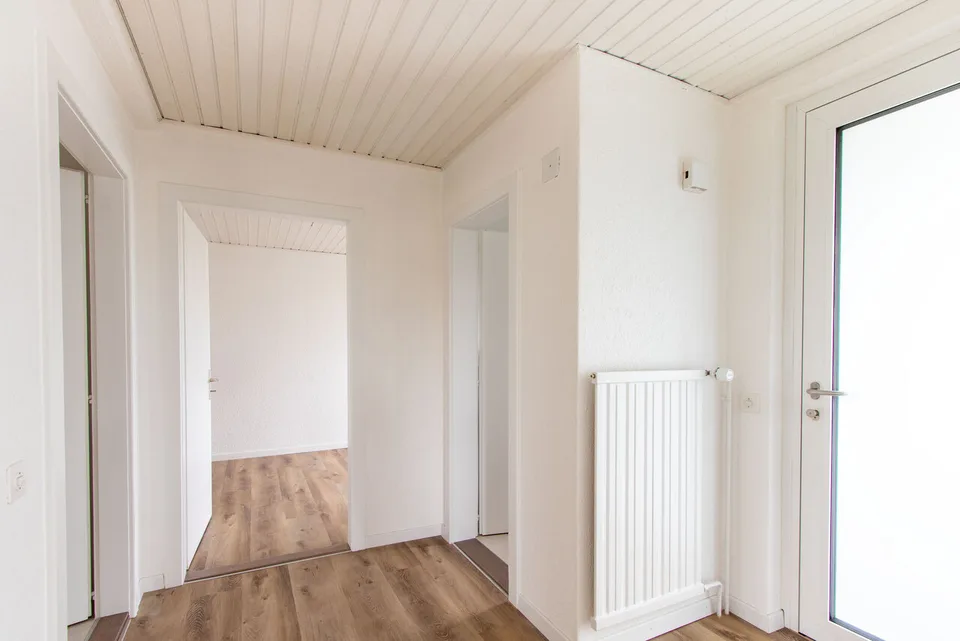 Schöne 3-Zimmer-Wohnung in Meyriez - im 1. Obergeschoss mit Laube