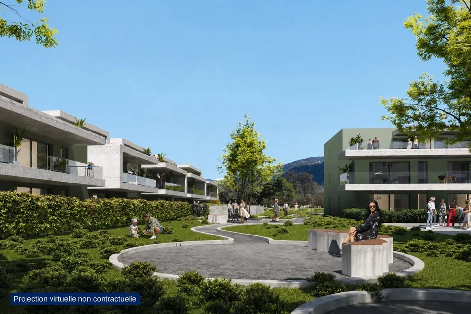 Zu vermieten in Uvrier 2.5-Zimmer-Wohnung mit Terrasse