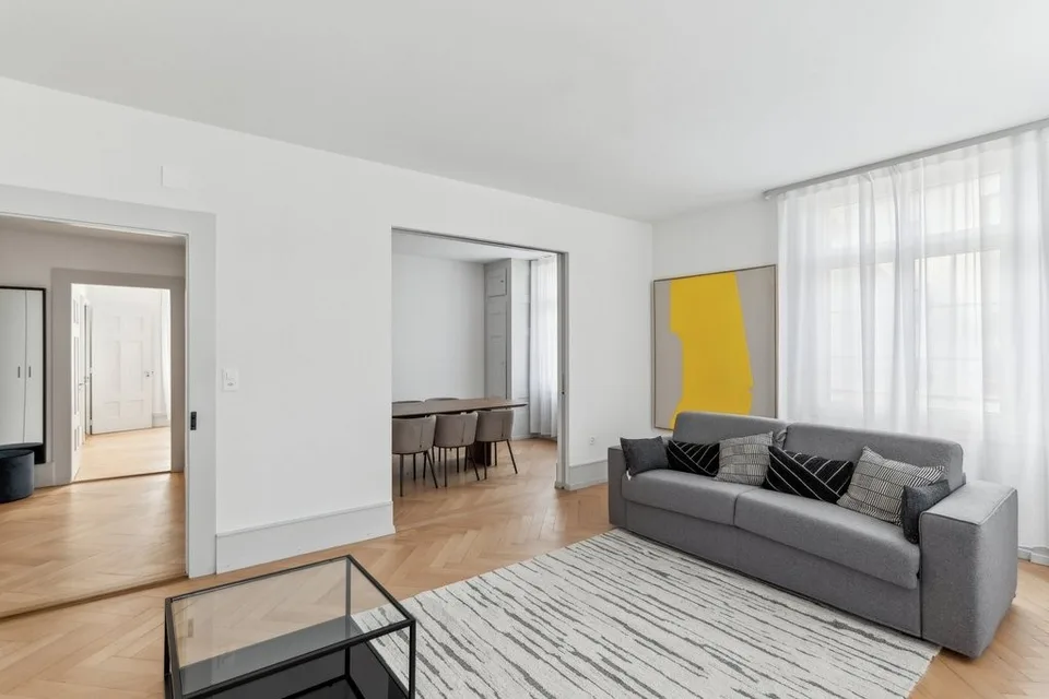 Magnificent furnished and renovated 113 m2 city center apartment
