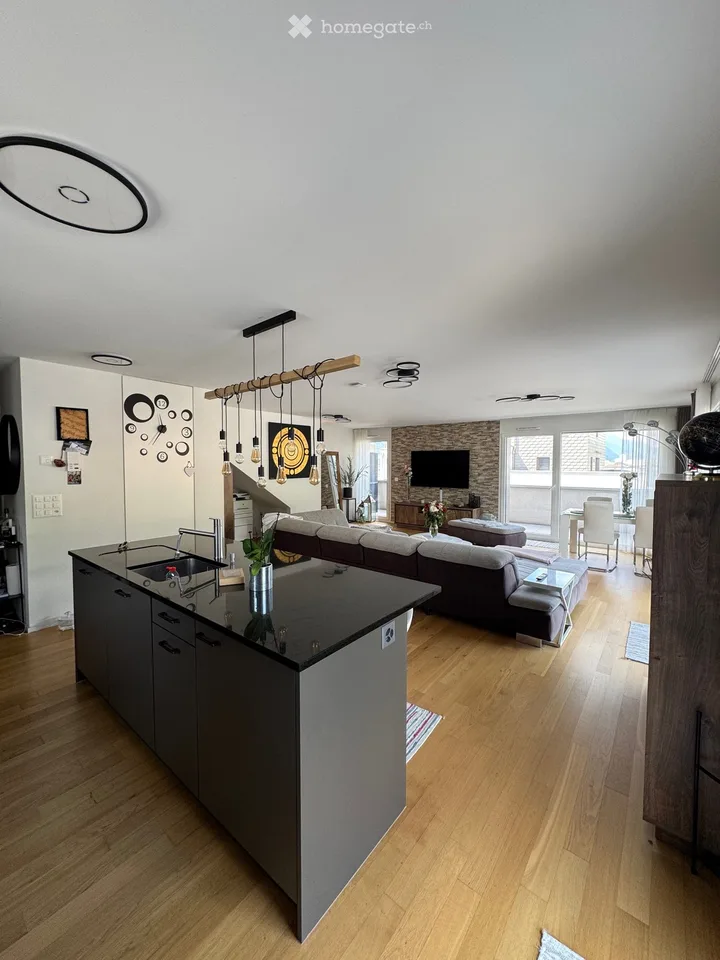 Duplex en attique de 4.5 pièces