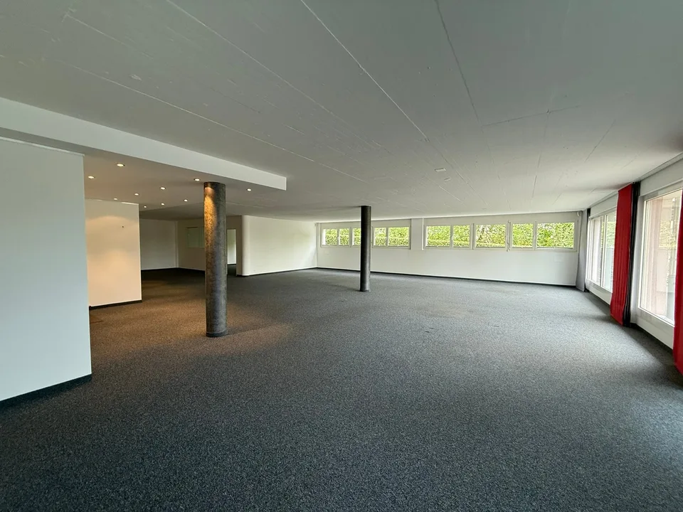 Spazio commerciale flessibile (circa 300 m²) con parte ufficio e magazzino a Wollerau