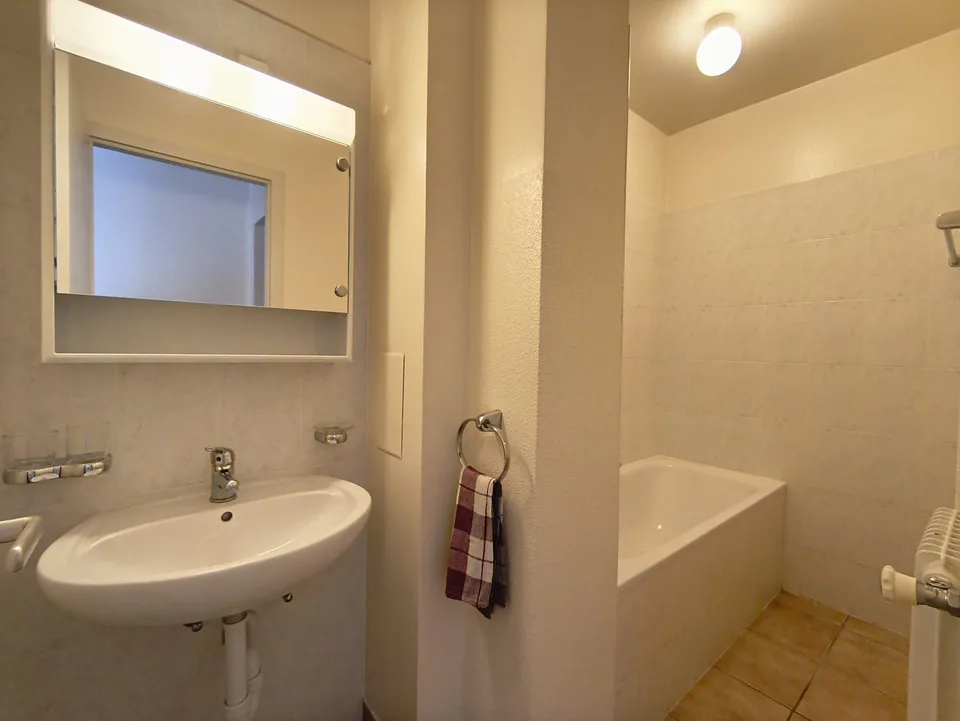 Appartement entièrement repeint lumineux de 3 pièces avec vue, au 4ème étage à Le Locle – photo 24 sur 26
