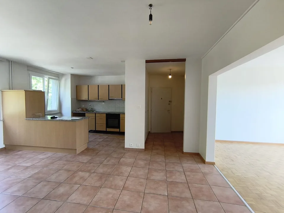 Appartement entièrement repeint lumineux de 3 pièces avec vue, au 4ème étage à Le Locle