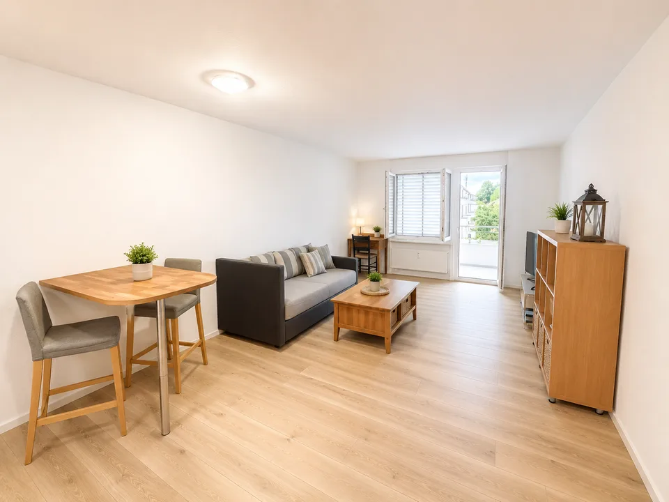Helle 2.5-Zimmer-Wohnung mit Balkon und Seesicht in Rorschach – Foto 7 von 12