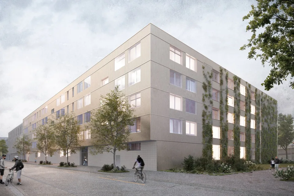 Neue Arbeitsräume in Erlenmatt Ost