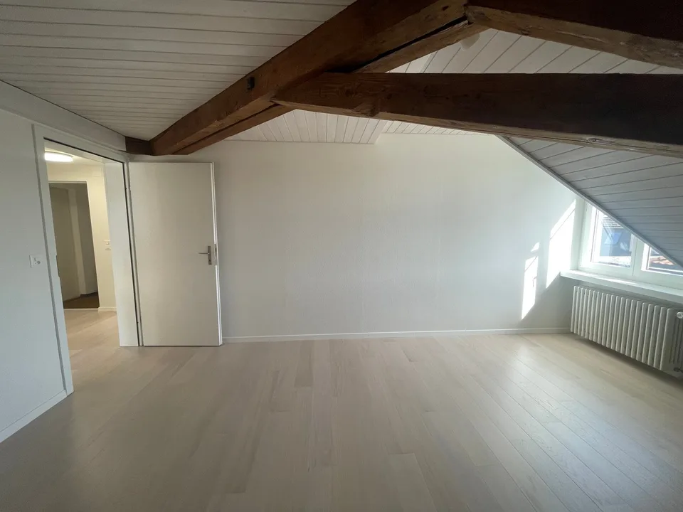 Wohnen mit Charakter: Stilvolle Dachwohnung im Herzen von Zürich