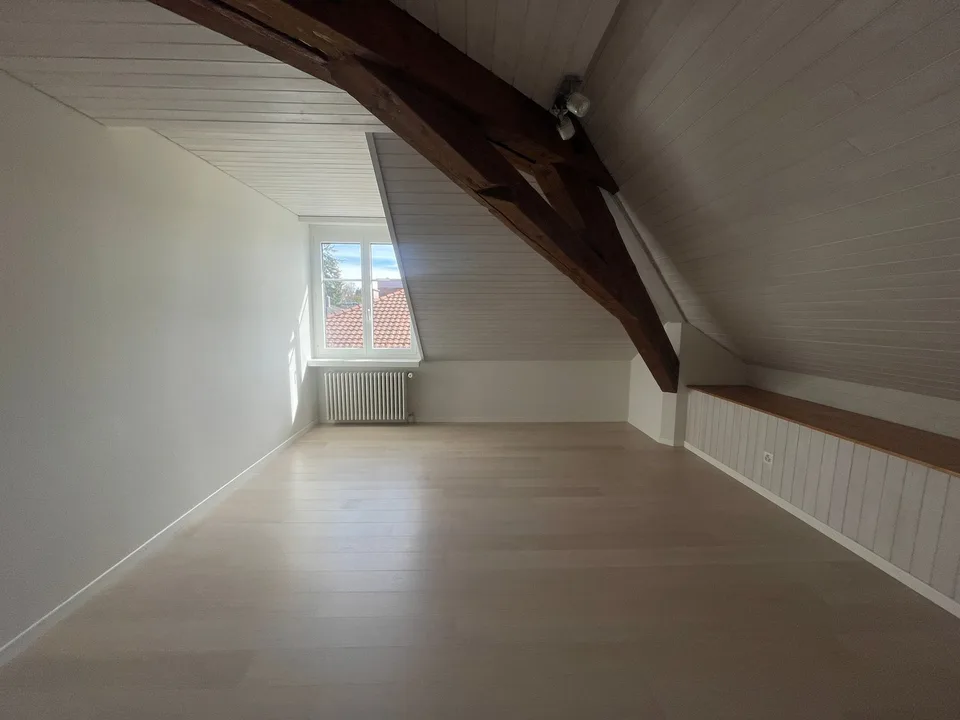 Wohnen mit Charakter: Stilvolle Dachwohnung im Herzen von Zürich