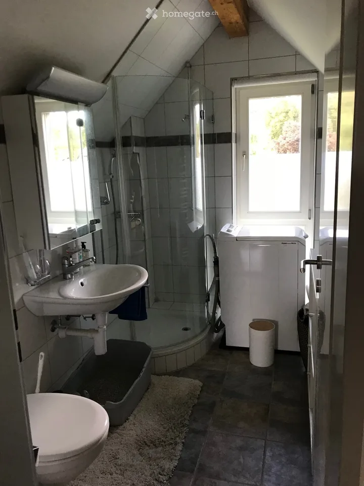 Charmante 3.5-Zimmer-Wohnung mit Balkon und Gartensitzplatz in traumhafter Umgebungin Gempen