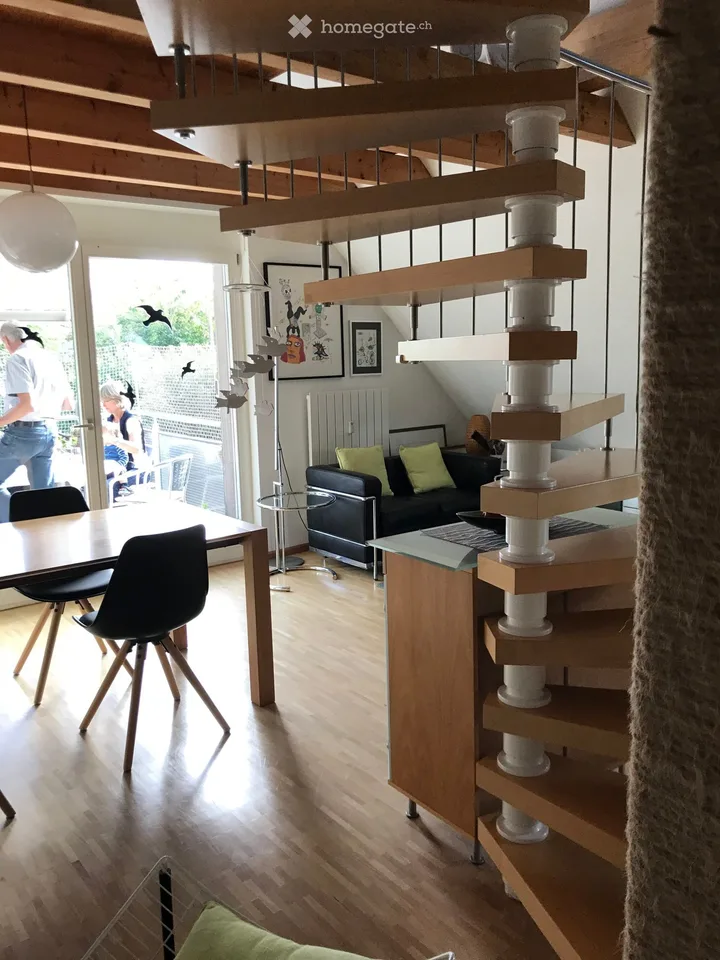 Charmante 3.5-Zimmer-Wohnung mit Balkon und Gartensitzplatz in traumhafter Umgebungin Gempen