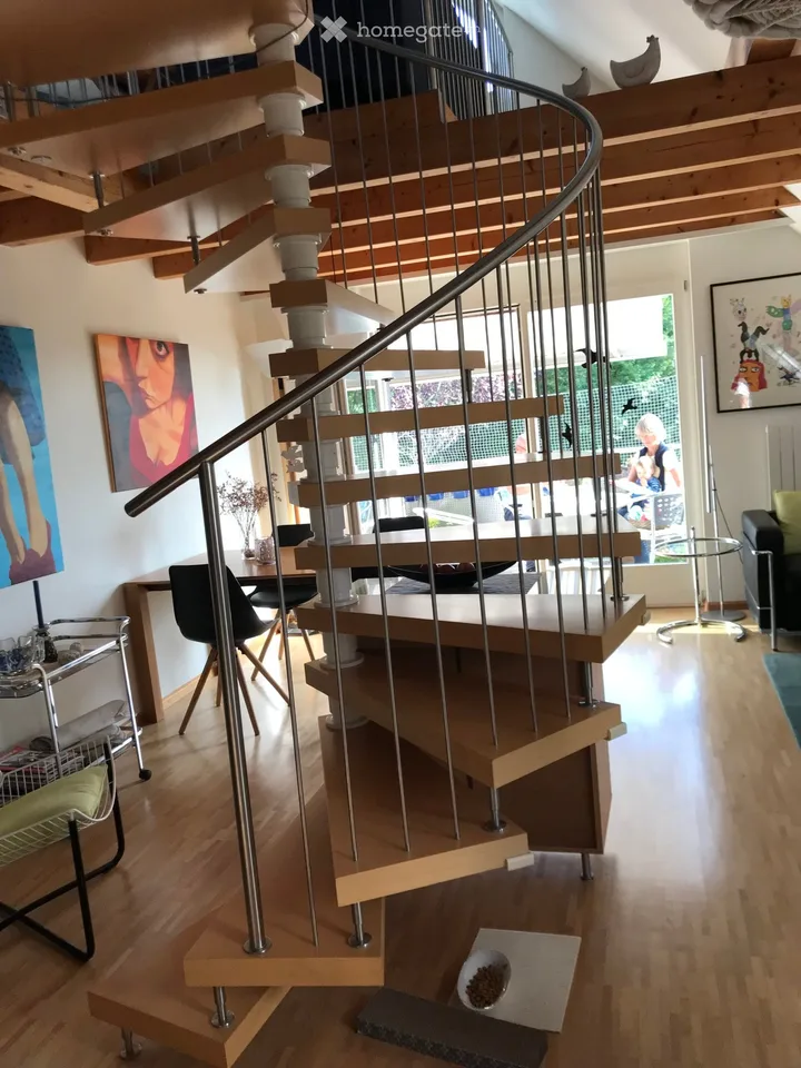 Charmante 3.5-Zimmer-Wohnung mit Balkon und Gartensitzplatz in traumhafter Umgebungin Gempen