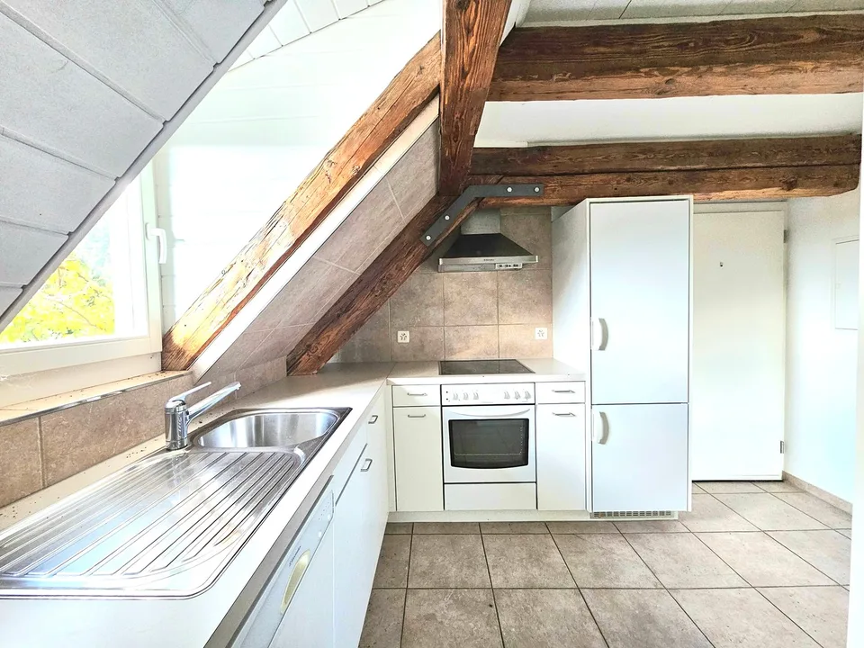 4.5 Zimmer-Maisonettewohnung im Riegelbau-Stil