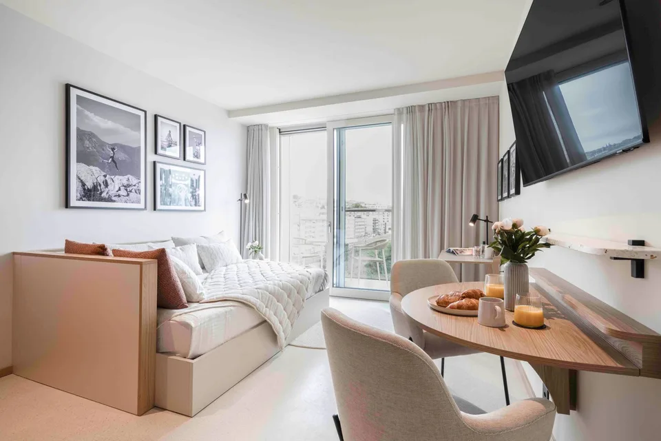 Comfortable Furnished Studios at Tilia Tower – Prilly, Lausanne