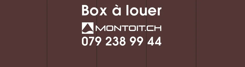 Yverdon-les-Bains, zu vermieten, BOX mit 120 m2 und Sektionaltor