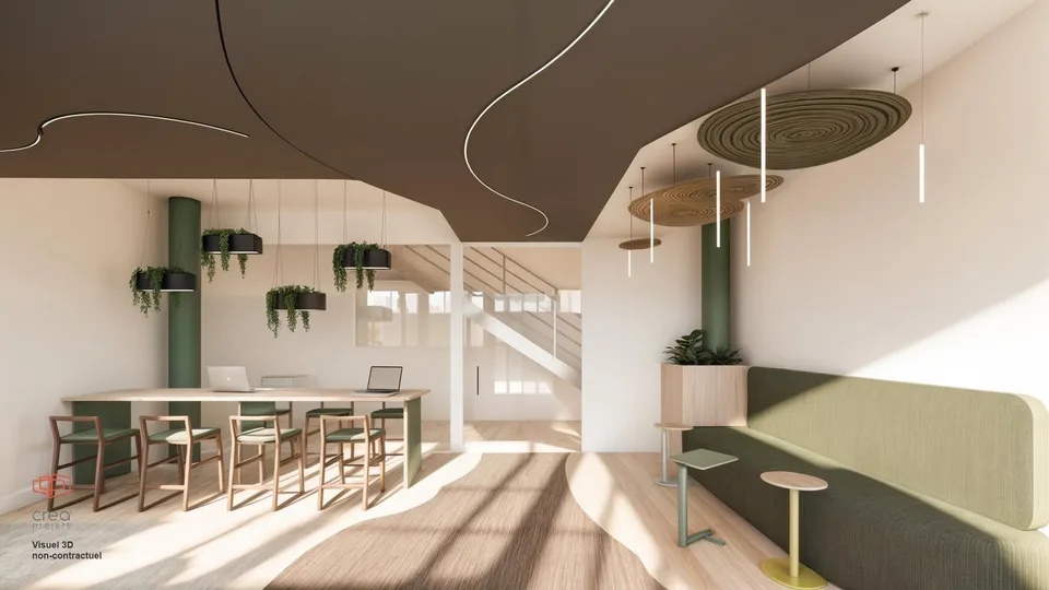 Renovierte Büroflächen von 300m2 in den Cadolles – Foto 10 von 12