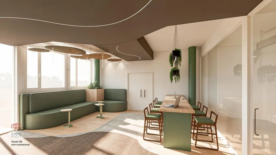 Renovierte Büroflächen von 300m2 in den Cadolles – Foto 9 von 12