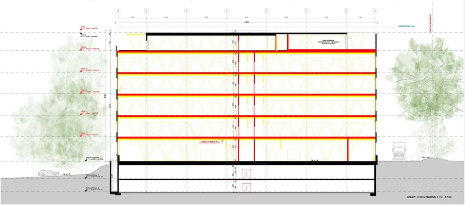 Neues Gebäude - Flächen ab 700m2 zu vermieten - Campus the Hive – Foto 10 von 11