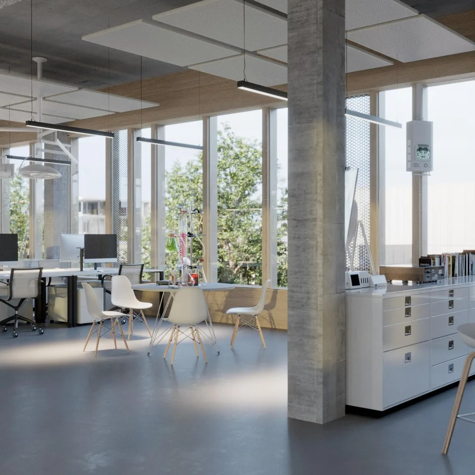 Neues Gebäude - Flächen ab 700m2 zu vermieten - Campus the Hive – Foto 8 von 11