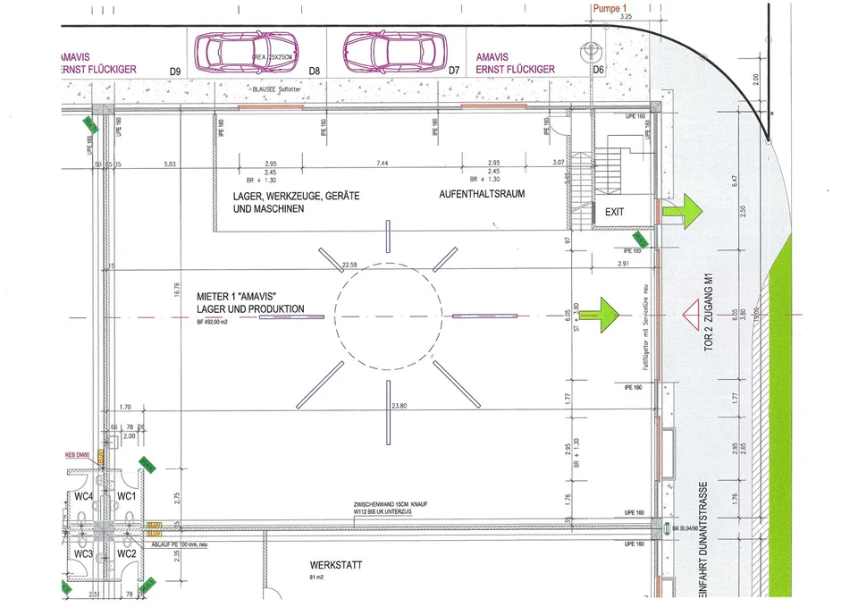 Espaces de production et bureaux