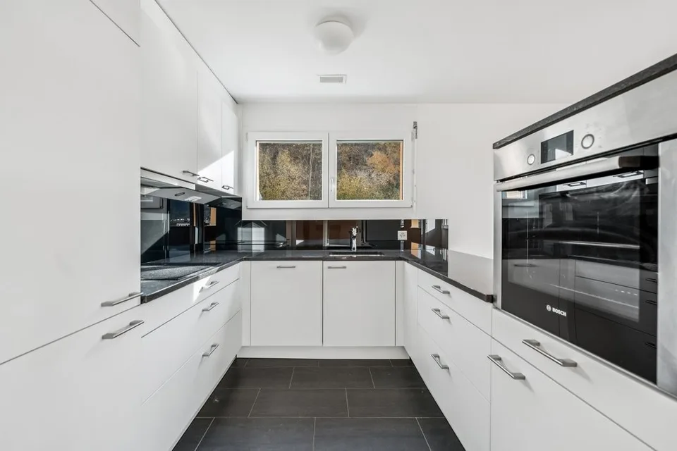 Moderne Attika Wohnung mit Aussicht ins Grüne