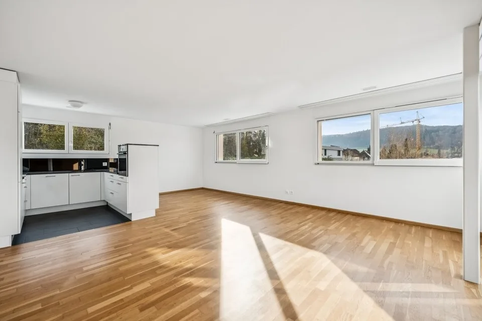 Moderne Attika Wohnung mit Aussicht ins Grüne