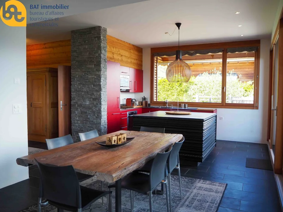 Chalet de charme pour location touristique l'été 2026 à Vercorin