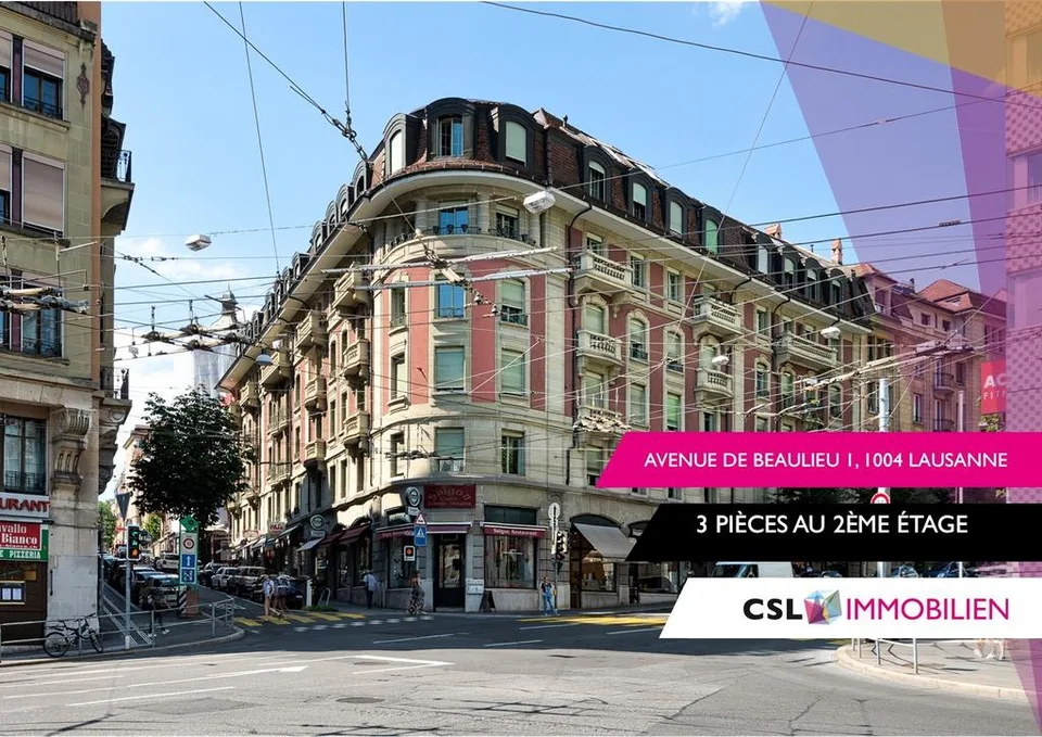 Bel appartement en plein centre-ville
