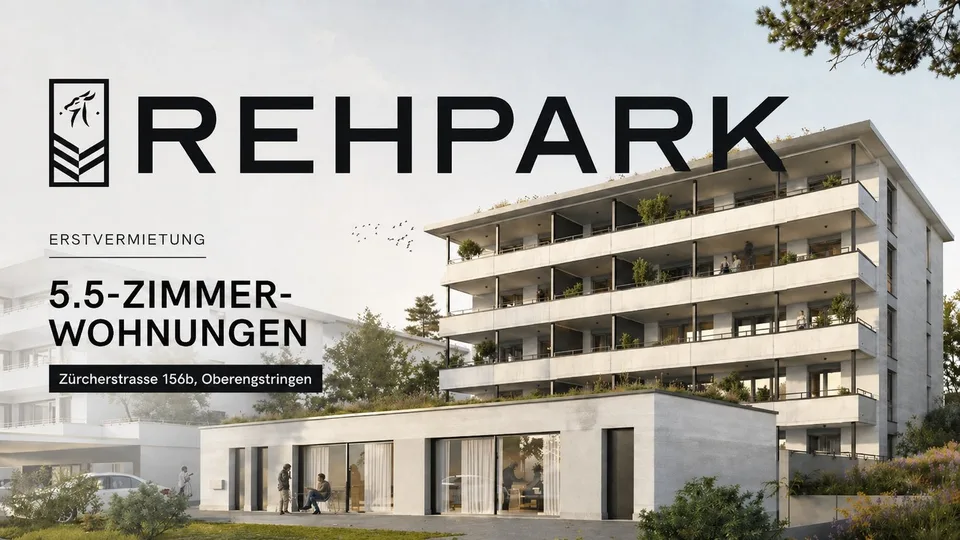 5.5-Zimmer-Neubauwohnung für komfortables Familienwohnen