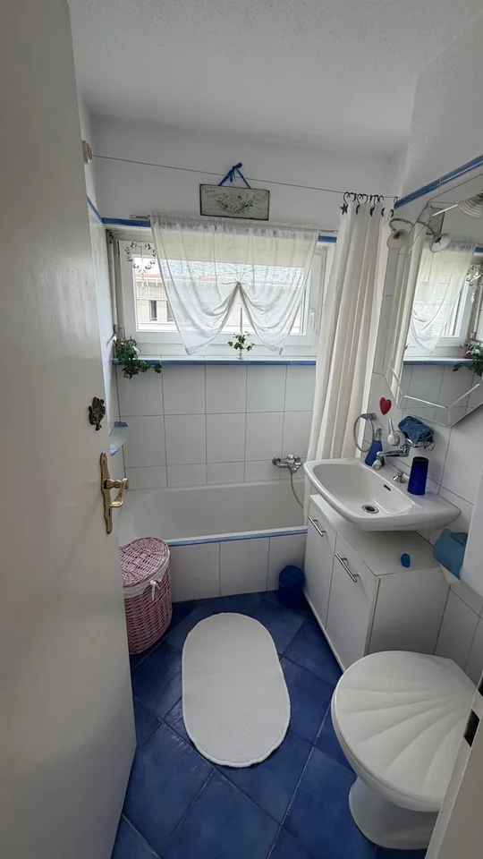 möblierte/unmöblierte 2-Wohnung mit Kamin in Zürich, befristet 3 Jahre