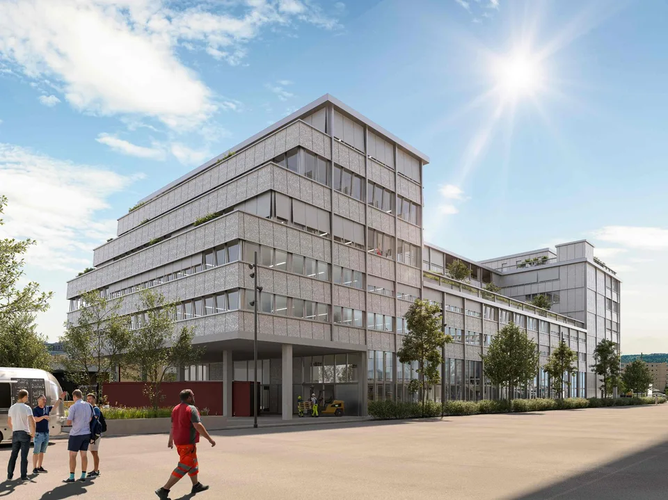 Innovativer und flexibler Neubau direkt am Bahnhof Altstetten und an der Autobahn A1