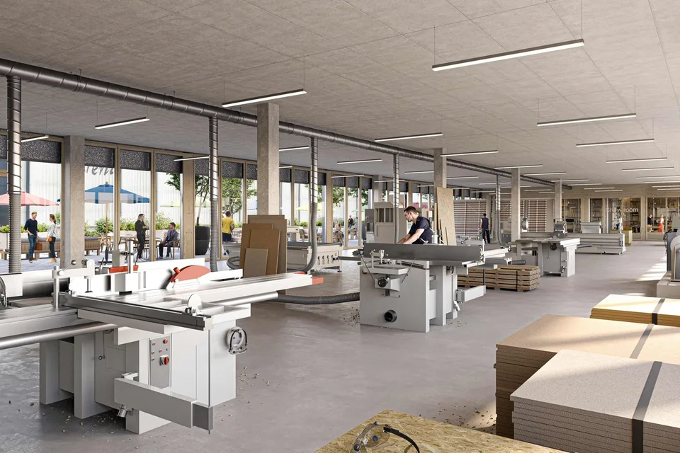 Innovativer und flexibler Neubau direkt am Bahnhof Altstetten und an der Autobahn A1