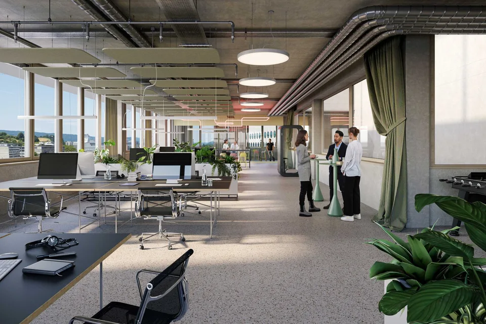 Innovativer und flexibler Neubau direkt am Bahnhof Altstetten und an der Autobahn A1