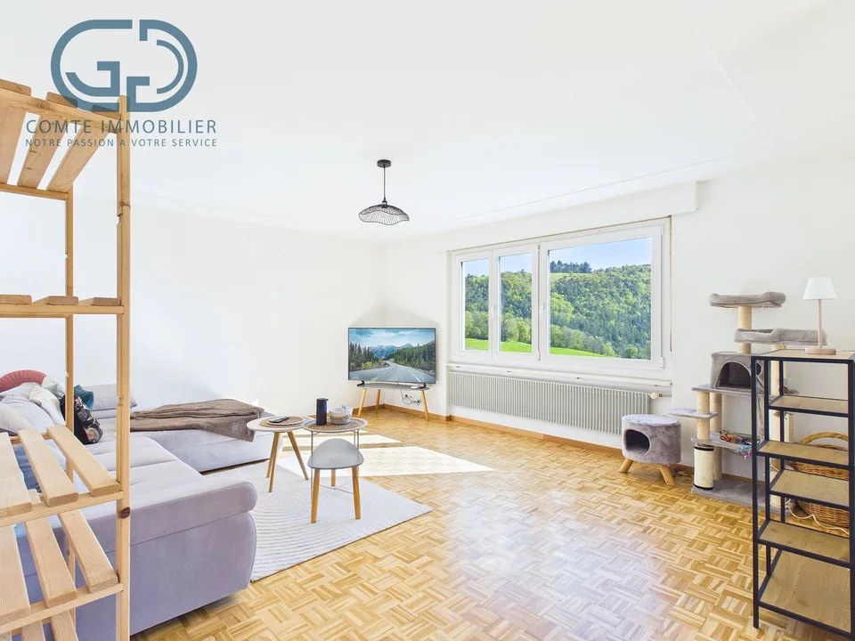 Wohnung mit 4.5 Zimmern im 9. Stock