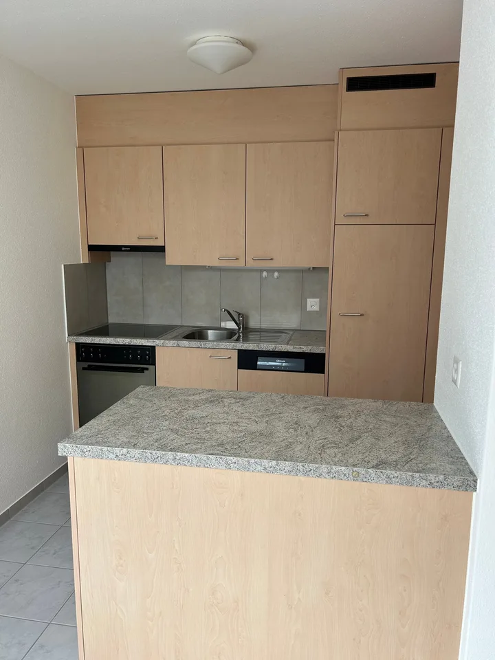 Gemütliche 2.5-Zimmer-Dachwohnung in Bettlach – ruhige Lage mit viel Sonne