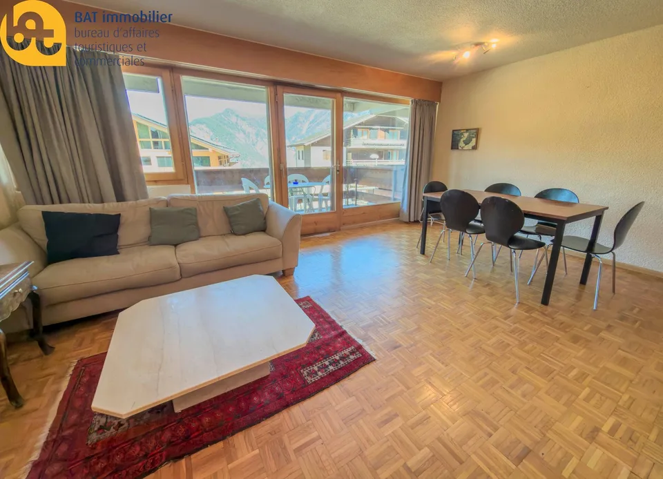 Appartement 2.5 pièces proche des télécabines - location à l'année
