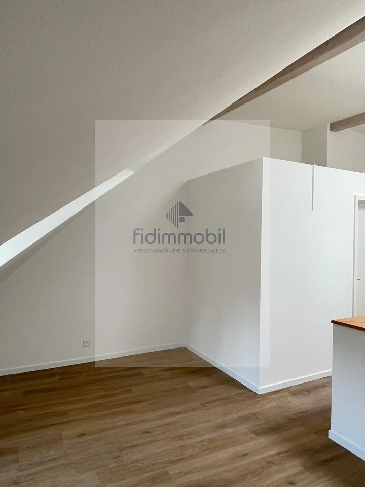 Schönes helles Apartment mit offener Küche im Herzen von Neuchâtel