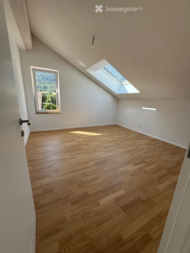 Charmantes 3-Zimmer-Wohnung mit Terrasse in Vallorbe