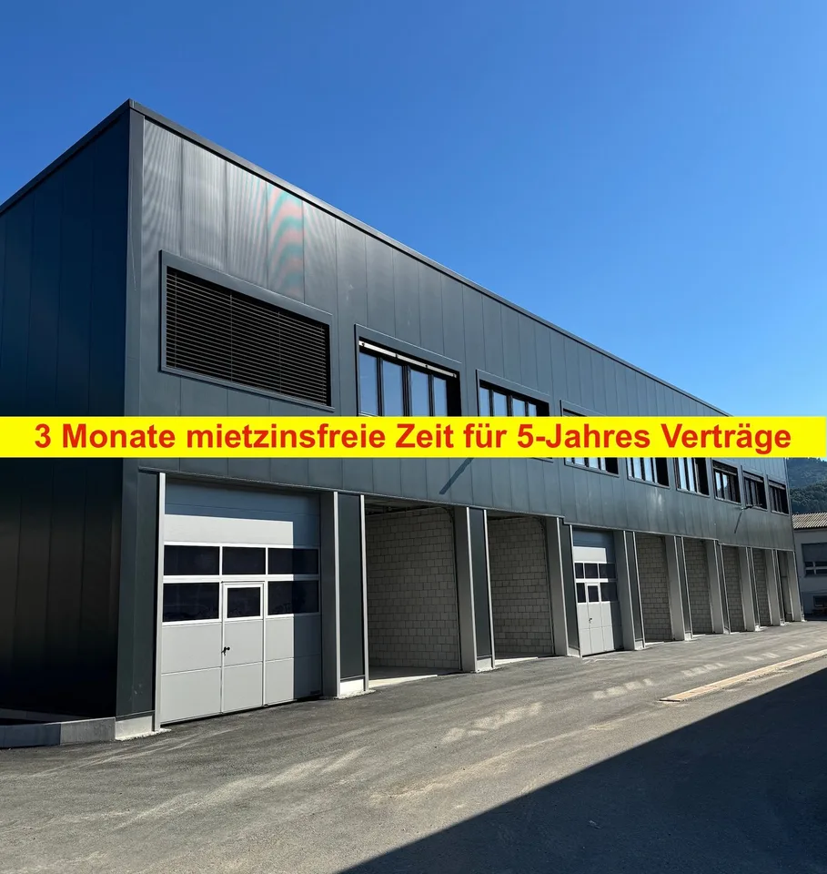 Neubau 2025  - Moderne Gewerbeboxen in Wallbach