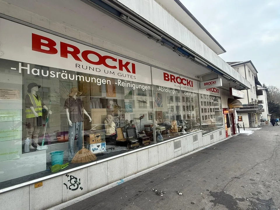 Temporary commercial space formerly Brocki Eastern Switzerland