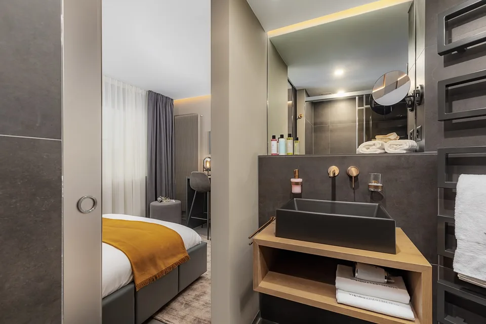 Studio Mini, Kitchenette - Appartement meublé avec ménage hebdomadaire inclus – photo 6 sur 13