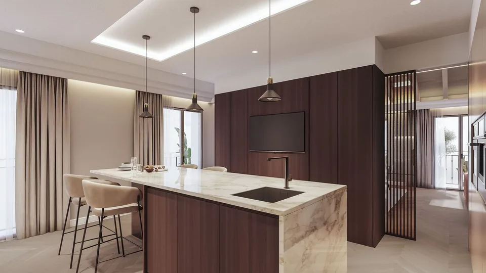 ELEGANTES PENTHOUSE 5.5 ZIMMER IM HERZEN DER STADT